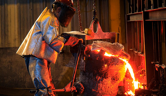 Cast iron foundry